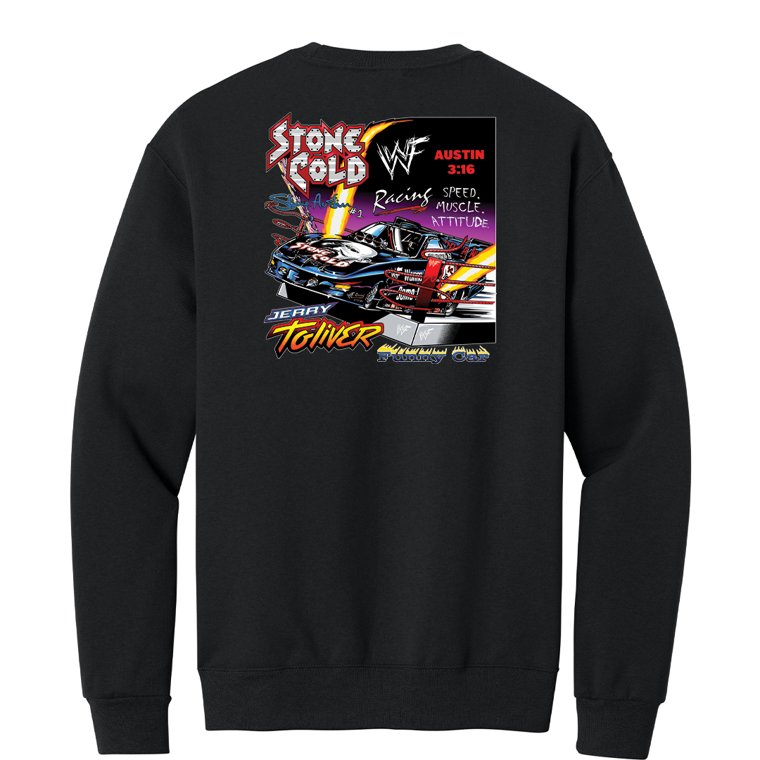 1999 Stone Cold Steve Austin Funny Car Sweatshirt