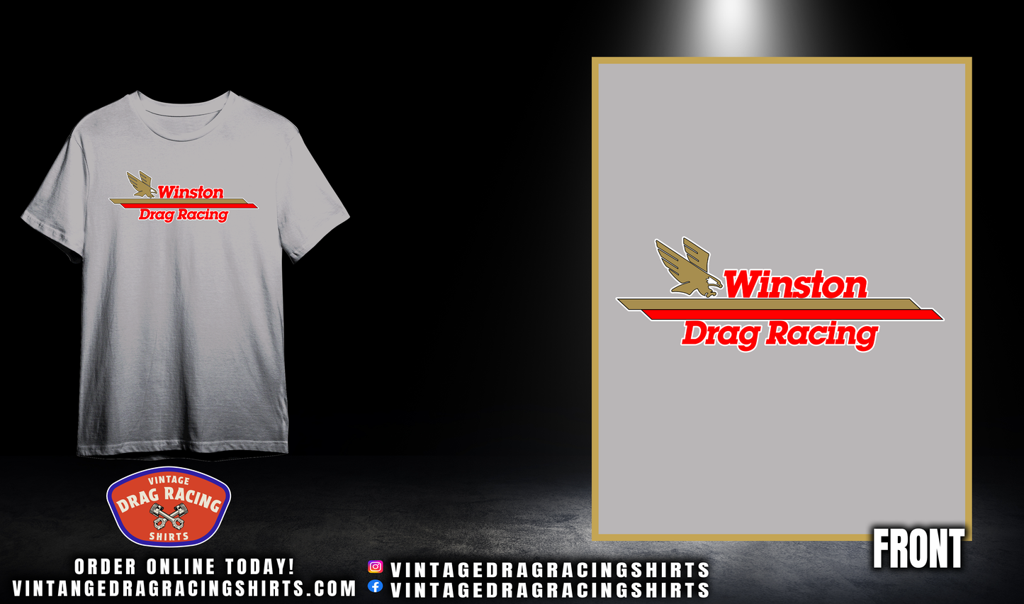 Winston Drag Racing Eagle Shirt